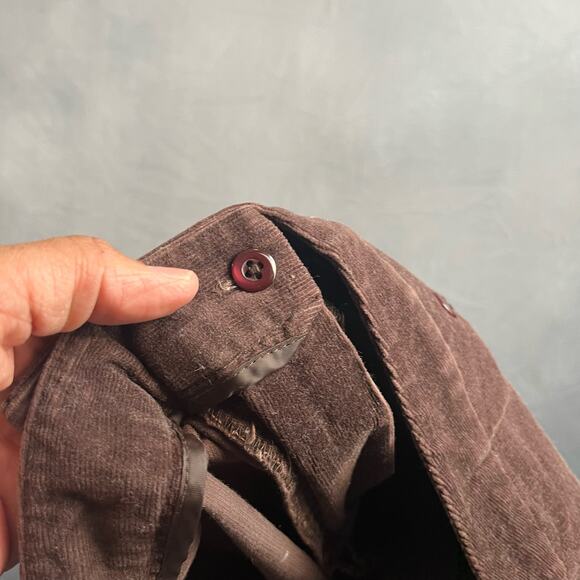 Pendleton Soft Corduroy Straight Leg Work Trouser Pants Women's Size 12 FF-05 - Picture 8 of 10